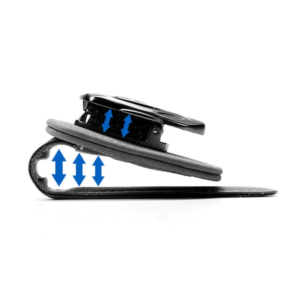 Πολυλειτουργικό κλιπ γυαλιών σουέτ με το λογότυπο του αυτοκινήτου σας