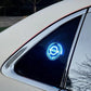 Logo auto a LED ricaricabile - Effetto luce al neon