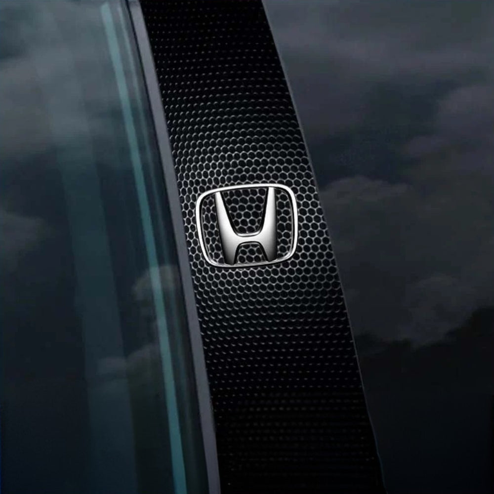 2x autocolante pentru ferestre auto cu logo